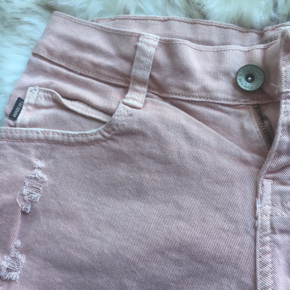 Zara TRF peachy pink denim shorts - US 2 / EU 34 - Picture 6 of 8